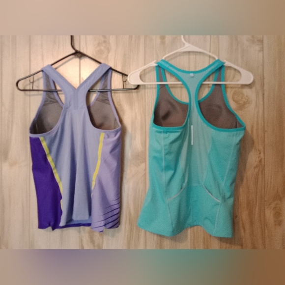 2 Nike dri-fit tank tops. Small w/ built in support bras. - Picture 16 of 16